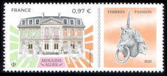 timbre N° 5437, «Timbres passion», Salon intenational 2020 du 30/10 au 1 novembre