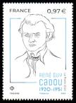 timbre N° 5381, René Guy Cadou 1920 - 1951