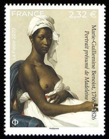  Marie-Guillemine Benoist, 1768 – 1826 <br>(portrait présumé de Madeleine)