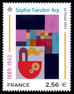  Sophie Taeuber-Arp <br>Le Bateau