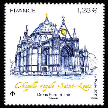  Chapelle royale Saint-Louis <br>Dreux en Eure-et-Loir