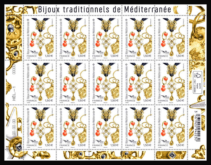  Bijoux traditionnels de Méditerranée <br>Euromed postal