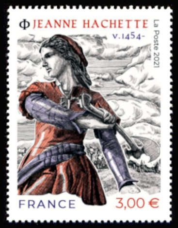  Les grandes heures de l'Histoire de France <br>Jeanne Hachette v 1454
