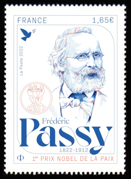  Frédéric Passy 1822-1912 <br>« l’Apôtre de la Paix » prix Nobel de la Paix en 1901