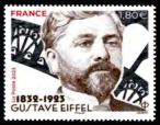 timbre N° 5662, Gustave Eiffel 1832 - 1923