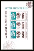 timbre Bloc feuillet N° 155, Marianne l'engagée
