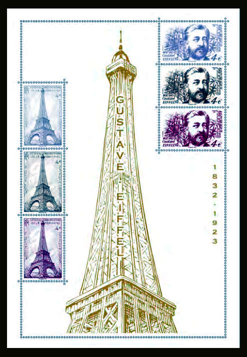  Bloc Gustave Eiffel 1832-1923 