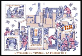 L’attelier du timbre la presse TD6