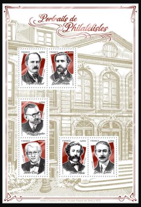 Portraits de philatélistes