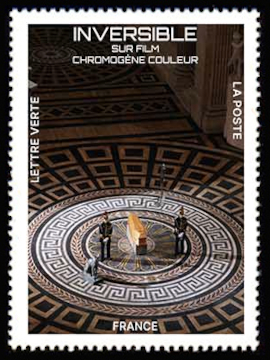 Bicentenaire de la Photographie <br>Le Panthéon en inversible sur film chromogène couleur