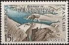 timbre N° 1203, Barrage de Foum El Gherza en Algérie
