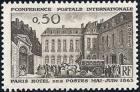 timbre N° 1387, Hôtel des Postes à Paris