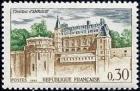 timbre N° 1390, Château d'Amboise