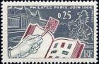 timbre N° 1403, Exposition philatélique internationale PHILATEC 1964 à Paris (prélude)