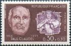 timbre N° 1553, Paul Louis Charles Claudel 1868-1955 «Jeanne au Bûcher»