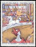 timbre N° 1588A, Georges Seurat «Le Cirque»