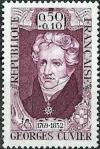 timbre N° 1595, Georges baron Cuvier (1769-1832) naturaliste