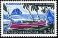 timbre N° 1644, Rocher du Diamant (Martinique)