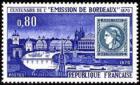 timbre N° 1659, Centenaire de l'Emission de Bordeaux