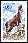 timbre N° 1675, Protection de la nature - Isard