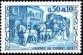 timbre N° 1749, Journée du timbre, Relais de Poste