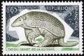 timbre N° 1819, Tatou géant de Guyane