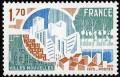 timbre N° 1855, Villes nouvelles
