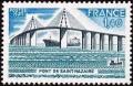 timbre N° 1856, Pont de Saint-Nazaire