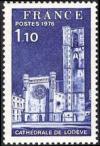 timbre N° 1902, Cathédrale de Lodève