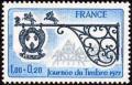 timbre N° 1927, Journée du timbre - Enseigne de relais de Poste de Marckolsheim