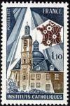 timbre N° 1933, Instituts Catholiques de France