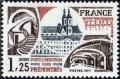 timbre N° 1947, Abbaye des Prémontrés à Pont-à-Mousson