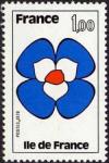 timbre N° 1991, Ile de France
