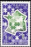 timbre N° 1995, 15ème anniversaire de la délégation à l'aménagement du territoire et à l'action régionale
