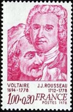  Voltaire et Rousseau 