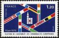 timbre N° 2050, Election de l'assemblée des communautés européennes