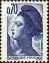 timbre N° 2240, Type Liberté de Gandon 0,70 f