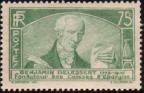 timbre N° 303, Benjamin Delessert (1773-1847) Fondateur des Caisses d'Epargne