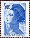 timbre N° 2320, Type Liberté de Gandon 3f