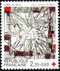 timbre N° 2449, Croix Rouge