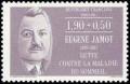 timbre N° 2455, Eugène Jamot (1879-1937) médecin, Lutte contre la maladie du sommeil