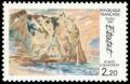 timbre N° 2463, « Vue d'Etretat » d'après Eugène Delacroix