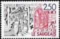 timbre N° 2495, Montbenoît «capitale» de la république du Saugeais