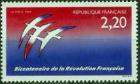 timbre N° 2560, Bicentenaire de la révolution française