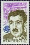timbre N° 2638, Max Hymans (1900-1961) résitant, homme d'état, organisateur d'Air-France