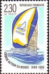 timbre N° 2648, Course autour du monde 1989-1990