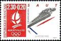 timbre N° 2674, «Albertville 92» Jeux olympiques d'hiver 1992 à Albertville - Courchevel - Saut