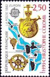 timbre N° 2755, Europa - 1493 découverte de l´Amérique par Christophe Colomb