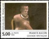timbre N° 2779, « Etude pour le portrait de John Edwards » de Francis Bacon (G B)