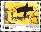 timbre N° 2782, Antoni Tàpies - Espagne - Création pour la poste